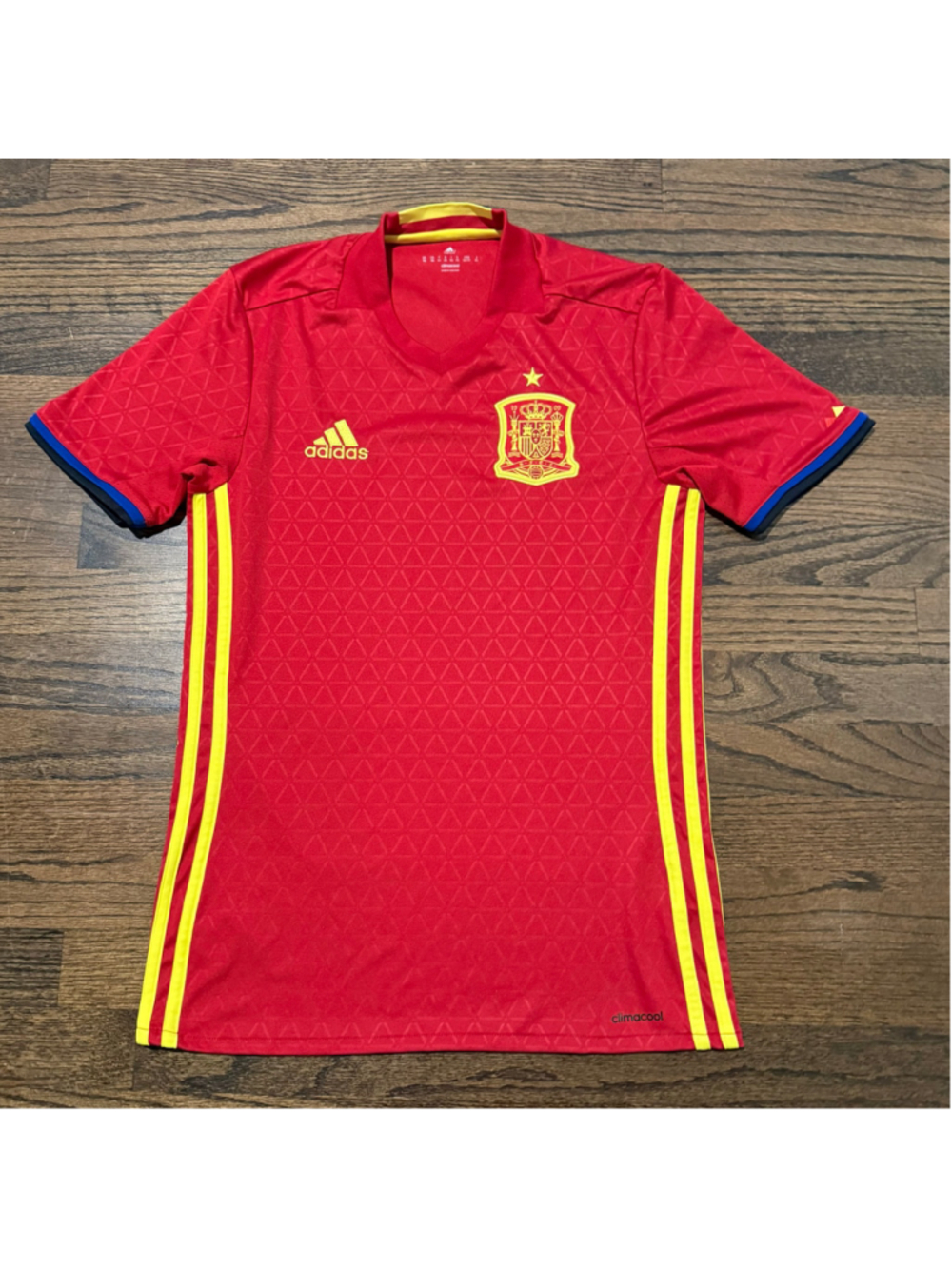 New Adidas Spain MLS Soccer Futbol Jersey Adult Size Small